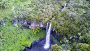 Waterfall in Aberdare National Park